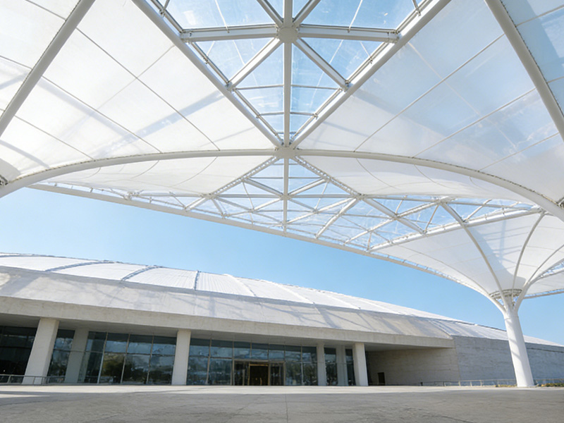 Ландшафтная архитектура казахстанских стальных конструкций