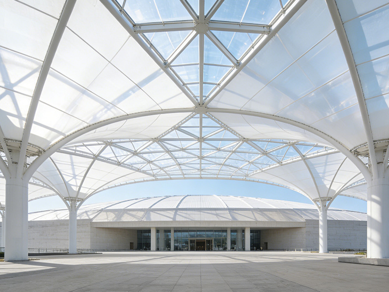 Ландшафтная архитектура казахстанских стальных конструкций