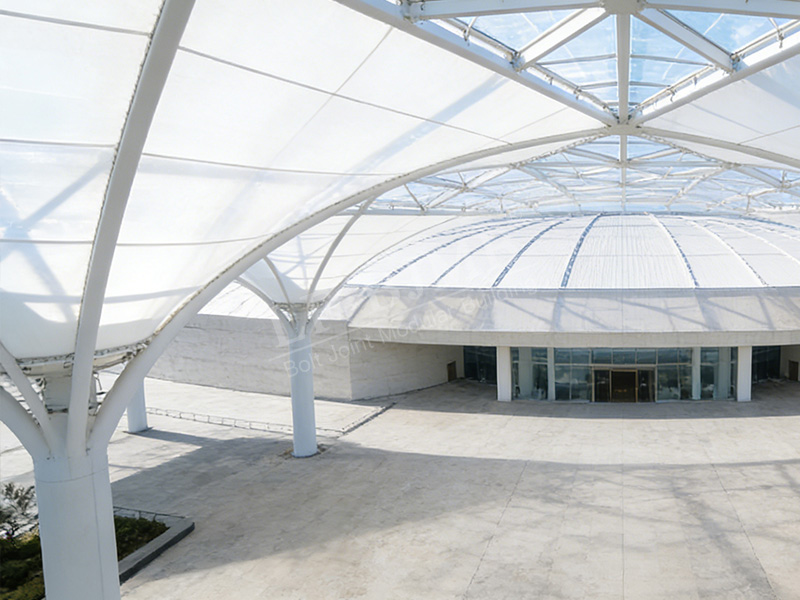 Ландшафтная архитектура казахстанских стальных конструкций